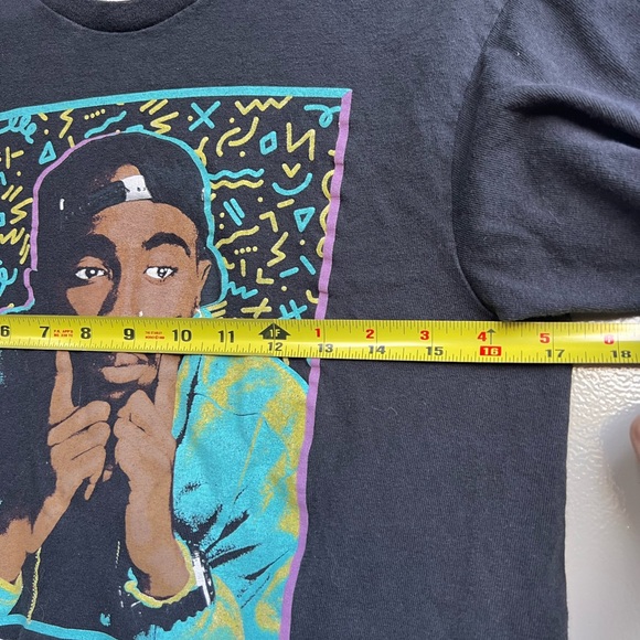 Tupac Shakur Poetic Justice Unisex Casual T-Shirt  90s HipHop Vintage-inspired - Picture 5 of 5